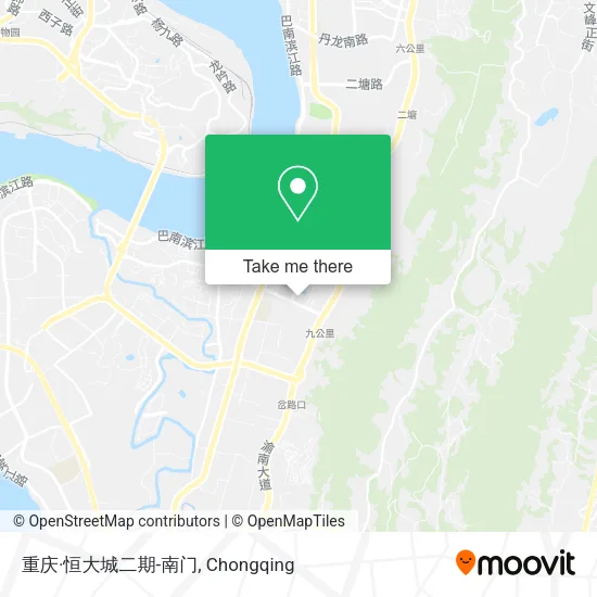 重庆·恒大城二期-南门 map