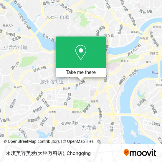 永琪美容美发(大坪万科店) map