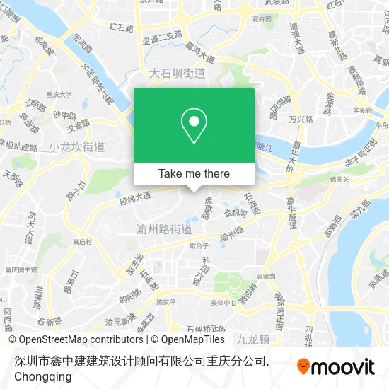 深圳市鑫中建建筑设计顾问有限公司重庆分公司 map
