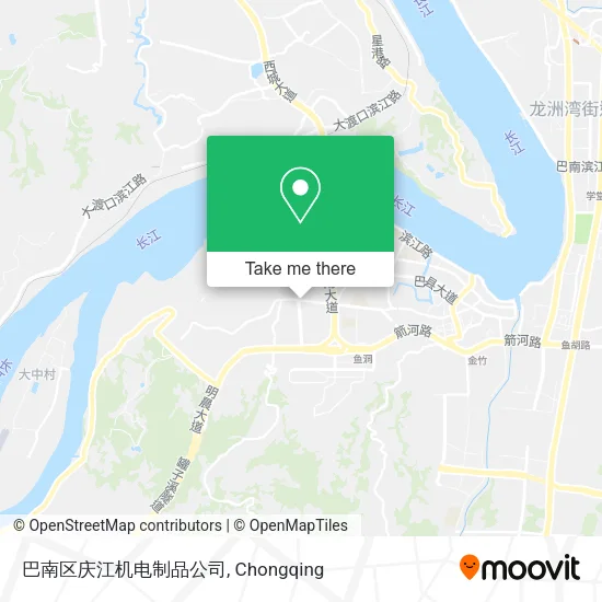 巴南区庆江机电制品公司 map