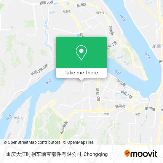 重庆大江时创车辆零部件有限公司 map