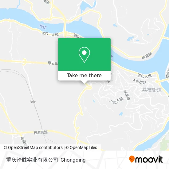 重庆泽胜实业有限公司 map