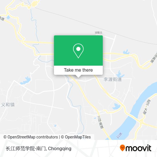 长江师范学院-南门 map