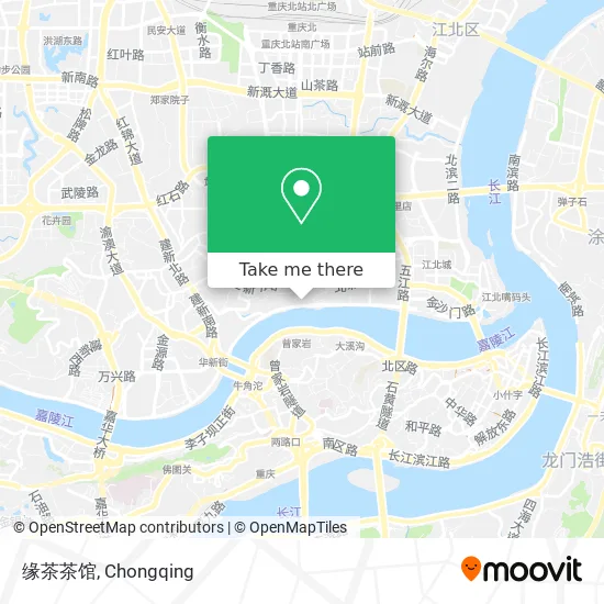 缘茶茶馆 map
