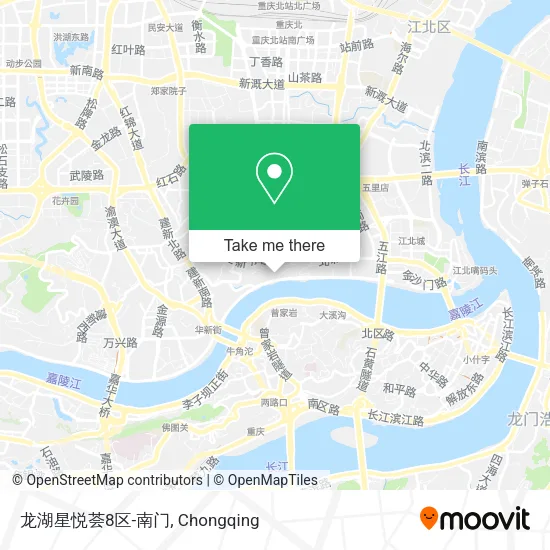 龙湖星悦荟8区-南门 map