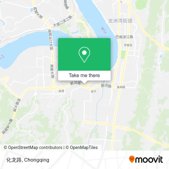 化龙路 map