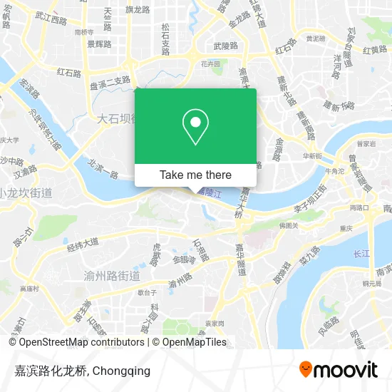 嘉滨路化龙桥 map