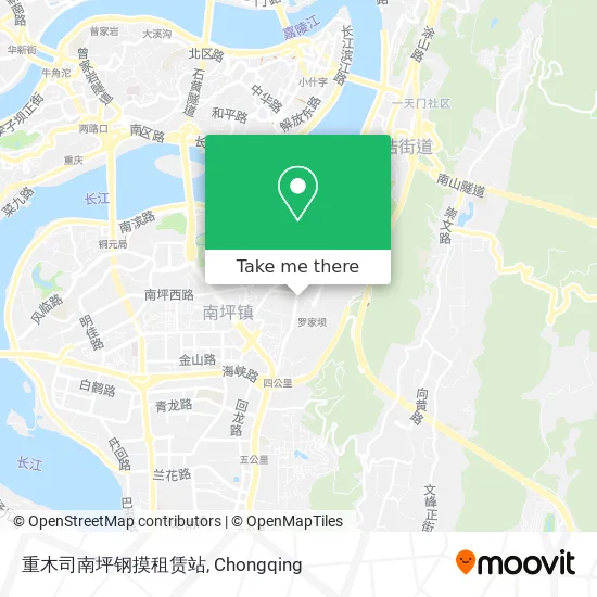 重木司南坪钢摸租赁站 map