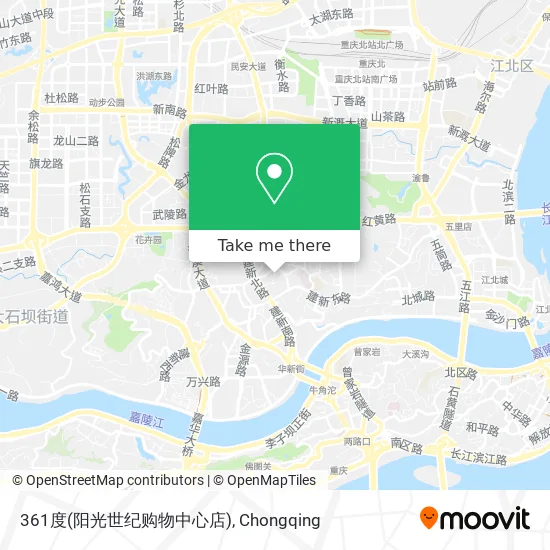 361度(阳光世纪购物中心店) map