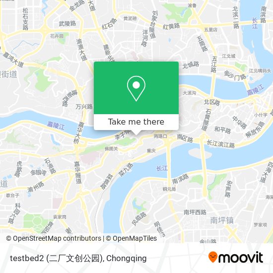 testbed2 (二厂文创公园) map