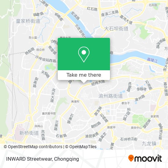 INWARD Streetwear map
