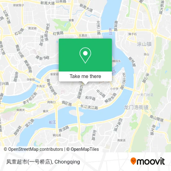 凤萱超市(一号桥店) map
