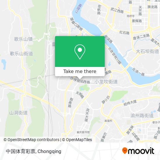 中国体育彩票 map