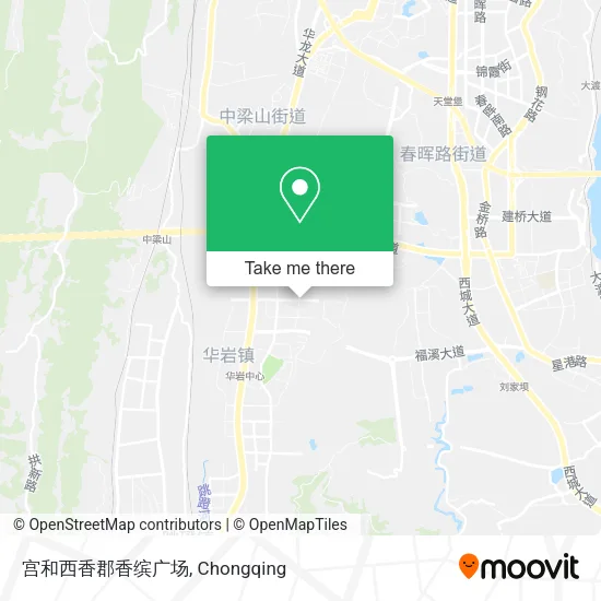 宫和西香郡香缤广场 map