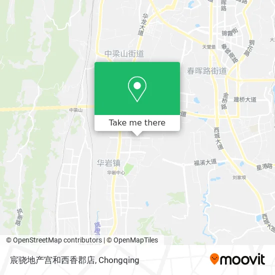 宸骁地产宫和西香郡店 map