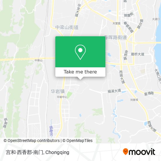 宫和·西香郡-南门 map