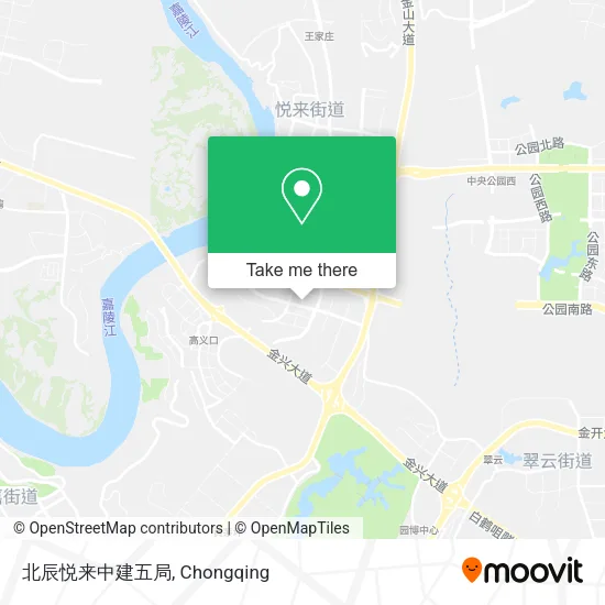 北辰悦来中建五局 map
