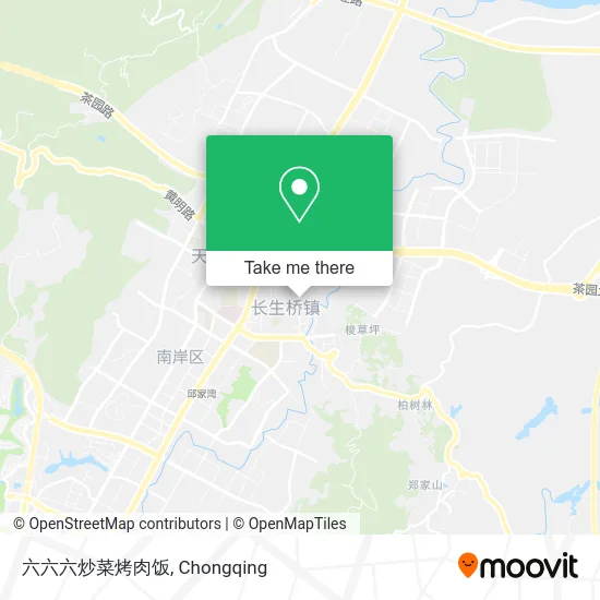 六六六炒菜烤肉饭 map