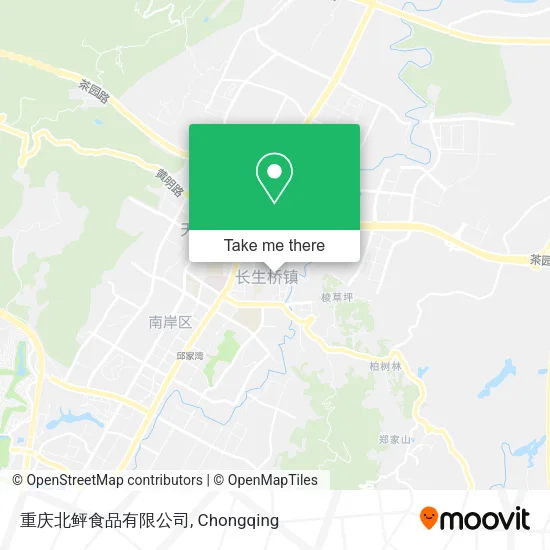 重庆北鲆食品有限公司 map