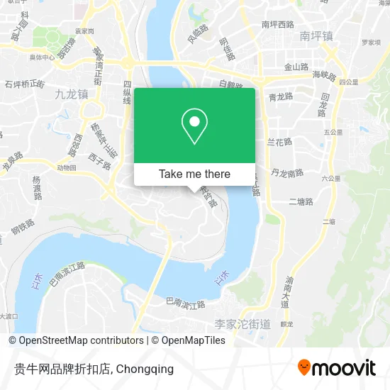 贵牛网品牌折扣店 map
