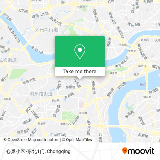 心巢小区-东北1门 map