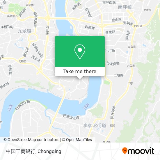 中国工商银行 map