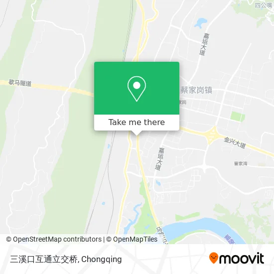 三溪口互通立交桥 map