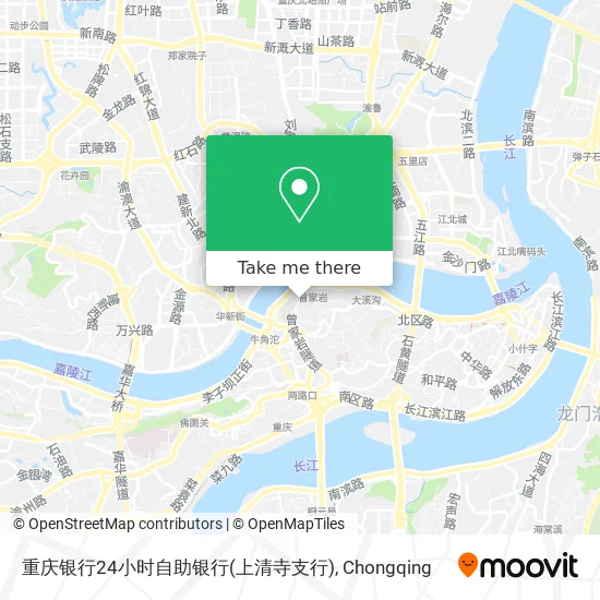 重庆银行24小时自助银行(上清寺支行) map