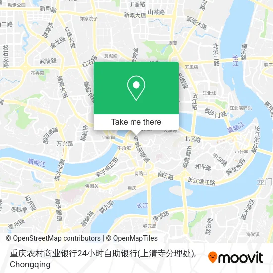 重庆农村商业银行24小时自助银行(上清寺分理处) map