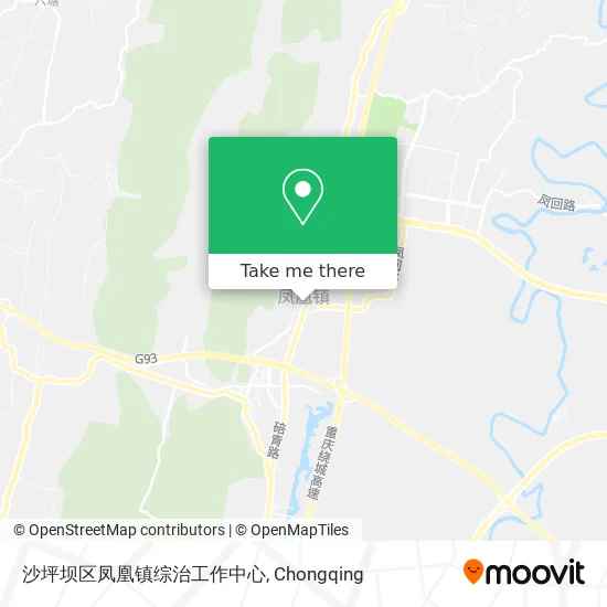 沙坪坝区凤凰镇综治工作中心 map