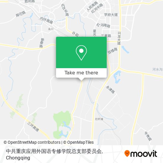 中共重庆应用外国语专修学院总支部委员会 map
