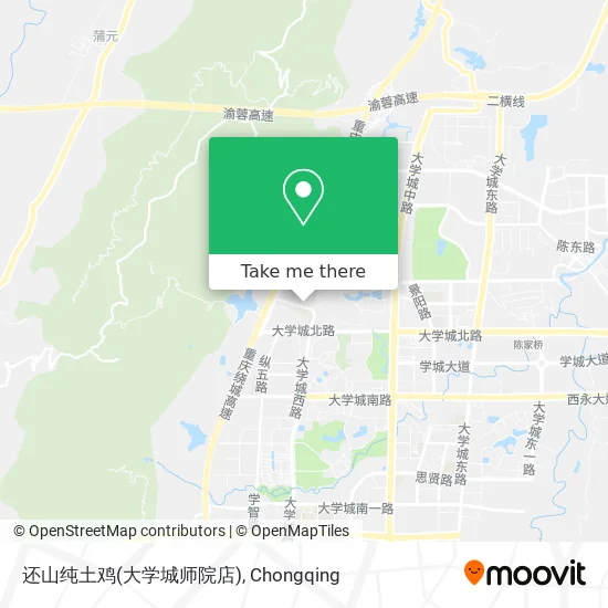还山纯土鸡(大学城师院店) map