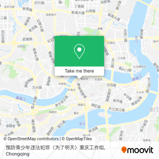 预防青少年违法犯罪《为了明天》重庆工作组 map