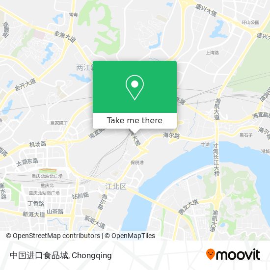 中国进口食品城 map