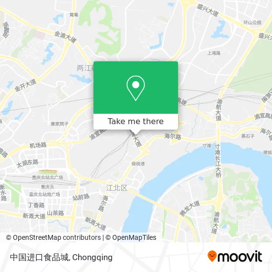 中国进口食品城 map