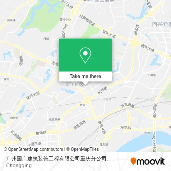 广州国广建筑装饰工程有限公司重庆分公司 map