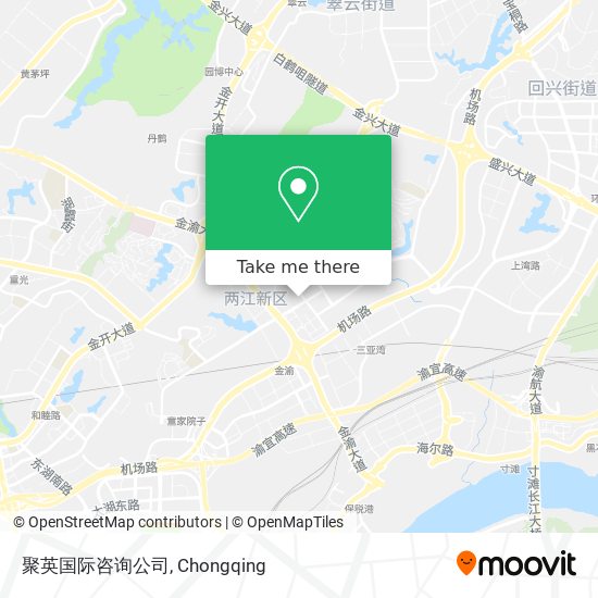 聚英国际咨询公司 map