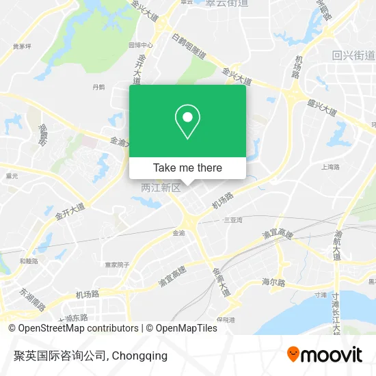 聚英国际咨询公司 map
