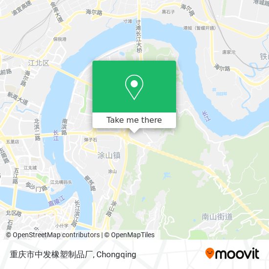 重庆市中发橡塑制品厂 map