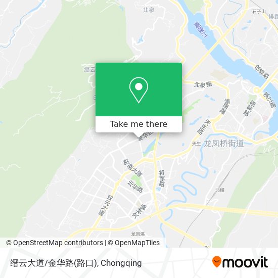 缙云大道/金华路(路口) map
