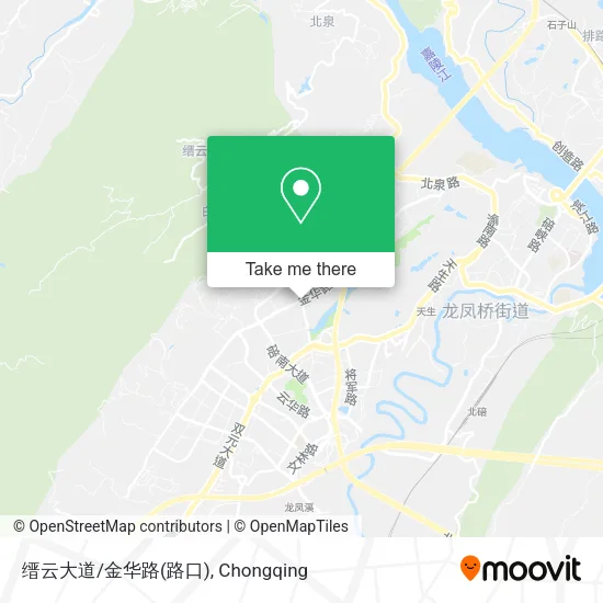 缙云大道/金华路(路口) map