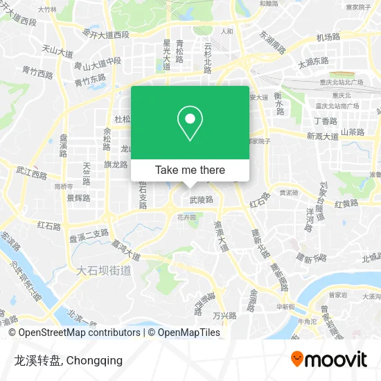 龙溪转盘 map