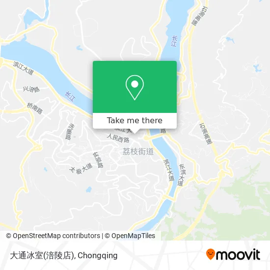 大通冰室(涪陵店) map
