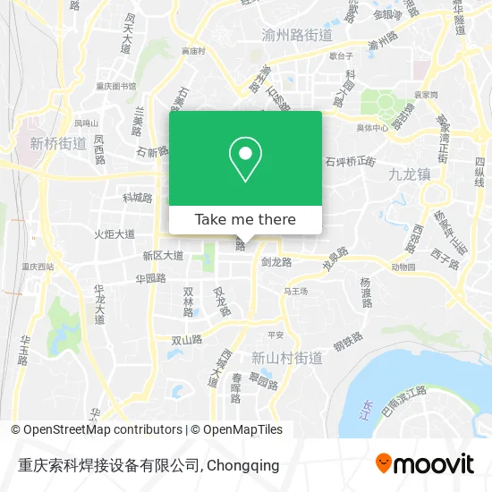 重庆索科焊接设备有限公司 map