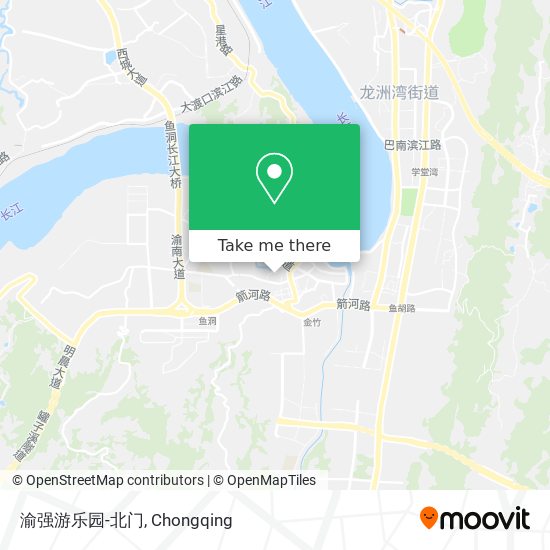 渝强游乐园-北门 map