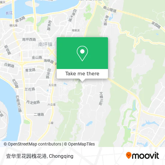 壹华里花园槐花港 map