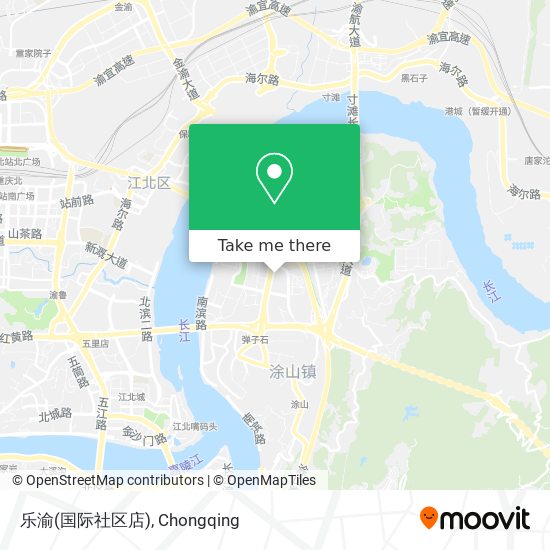 乐渝(国际社区店) map