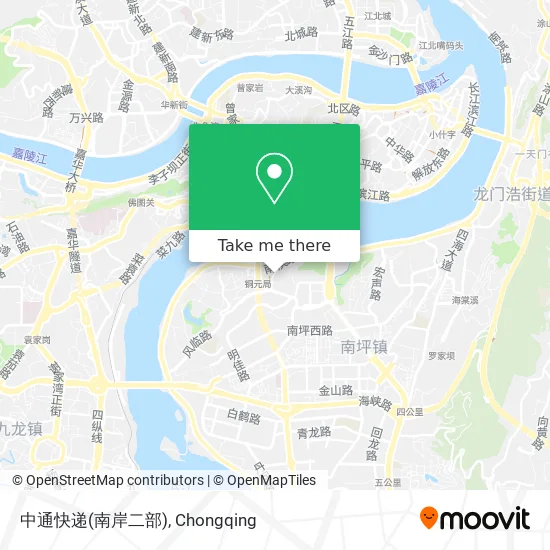 中通快递(南岸二部) map