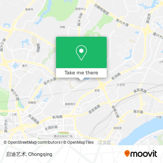 启迪艺术 map