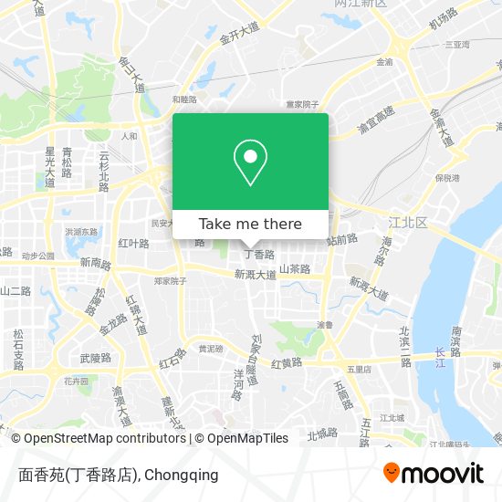 面香苑(丁香路店) map